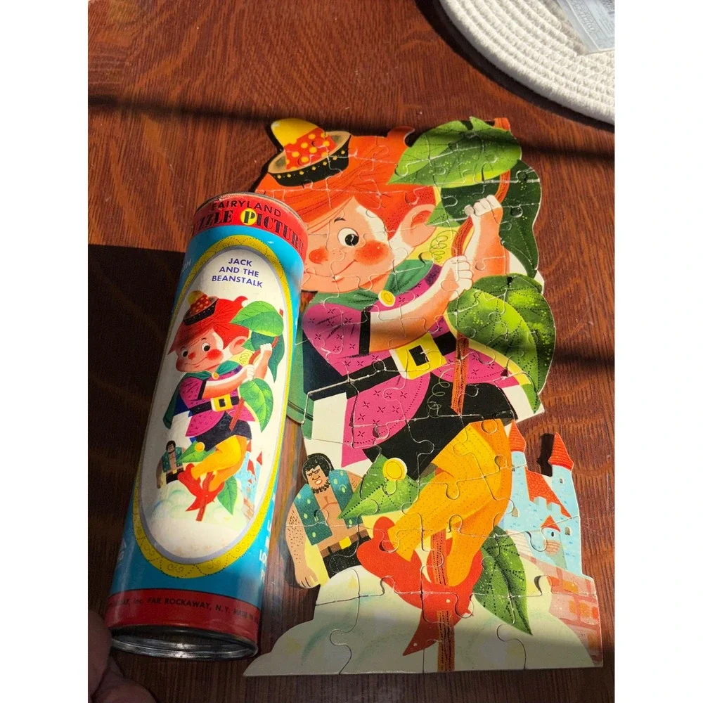 Vintage 1950s Jaymar Fairyland Puzzle Picture 